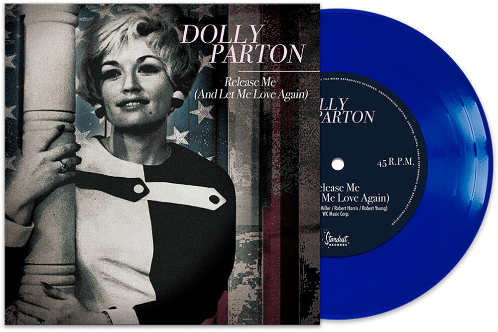 the album cover for Dolly Parton - Release Me (And Let Me Love Again) [Blue]
