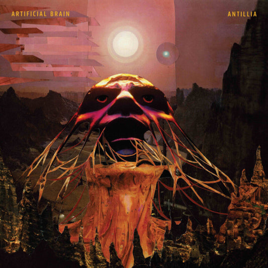 the album cover for Artificial Brain - Antillia