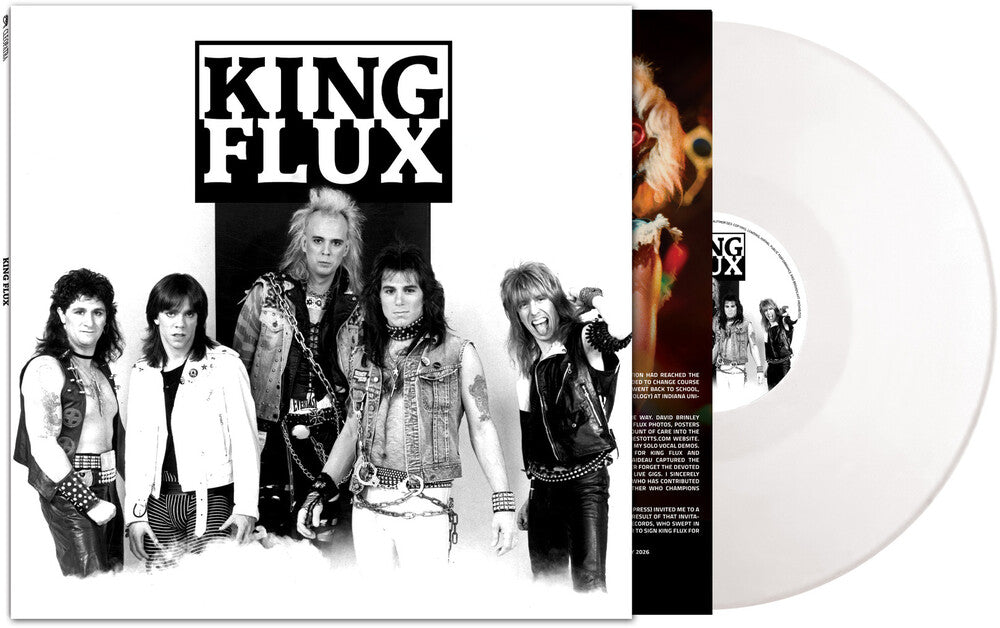 the album cover for King Flux - King Flux[White]
