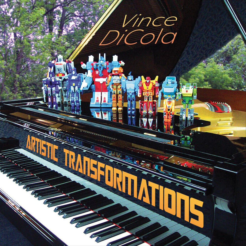 the album cover for Vince DiCola - Artistic Transformations
