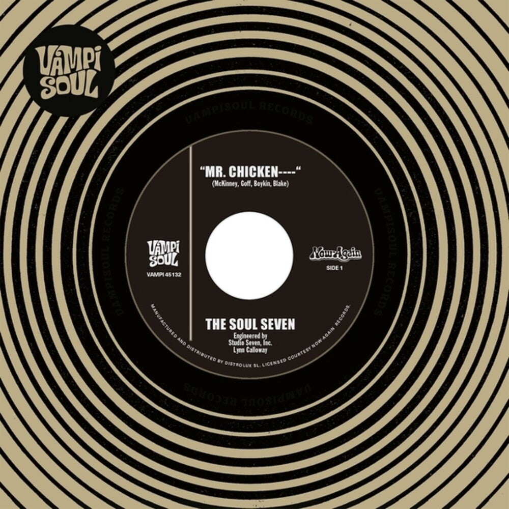 the album cover for Soul Seven - Mr Chicken (Ep)