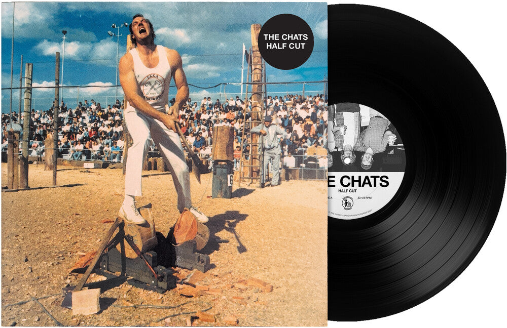the album cover for Chats - Half Cut [Low Carbon Black]