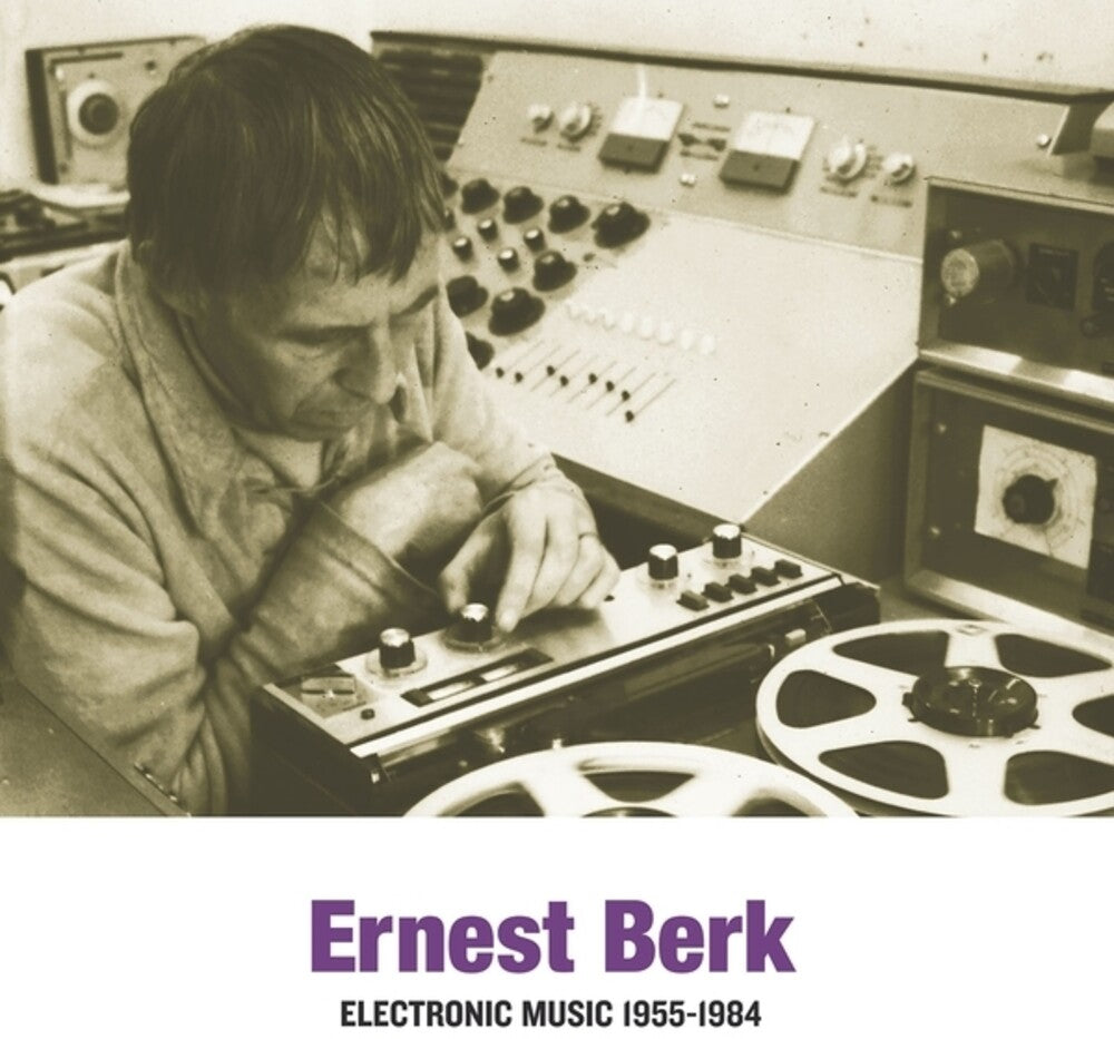 the album cover for Ernest Berk - Electronic Music 1955-1984