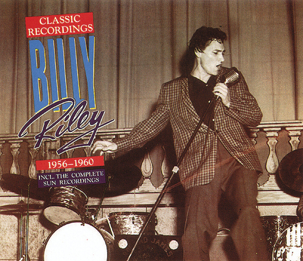 the album cover for Billy Riley Lee - Classic Recordings 1956-60 [Import]