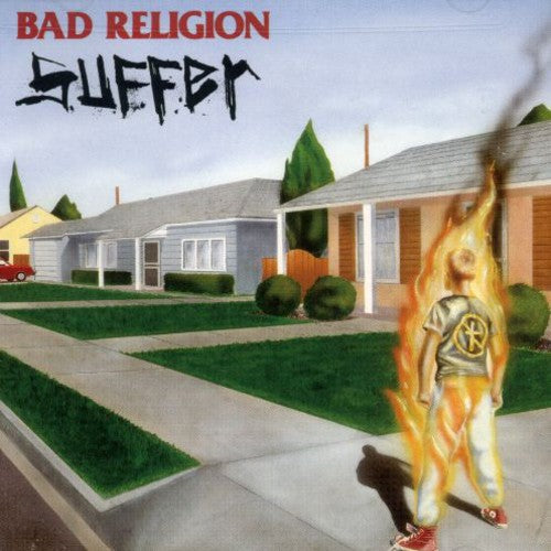 the album cover for Bad Religion - Suffer