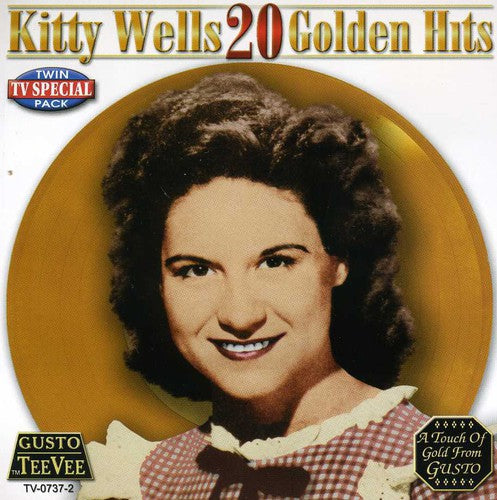 the album cover for Kitty Wells - 20 Golden Hits