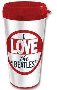 Beatles I Love The Beatles Travel Mug