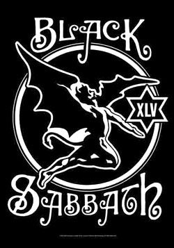 Black Sabbath XLV Anniversary Flag