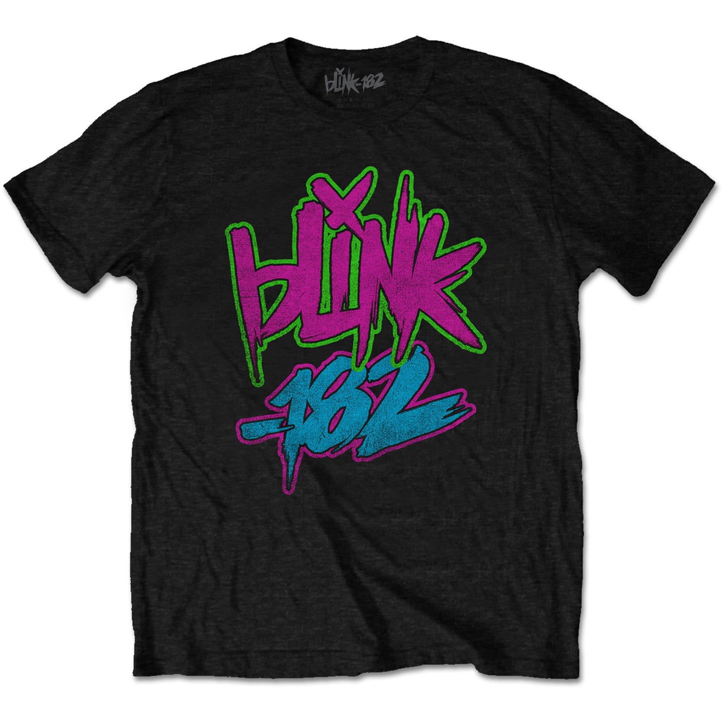 Blink 182 Neon Logo T-Shirt