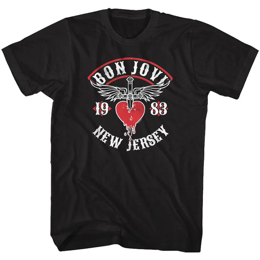 Bon Jovi New Jersey 1983 T-Shirt