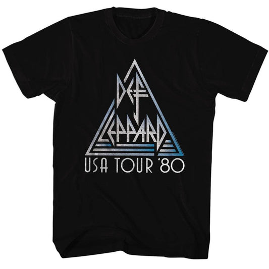 Def Leppard 1980 USA Tour T-Shirt