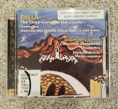 Falla The Three-Cornered Hat CD