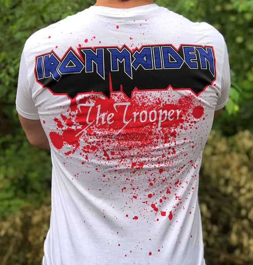 Iron maiden the trooper t shirt online