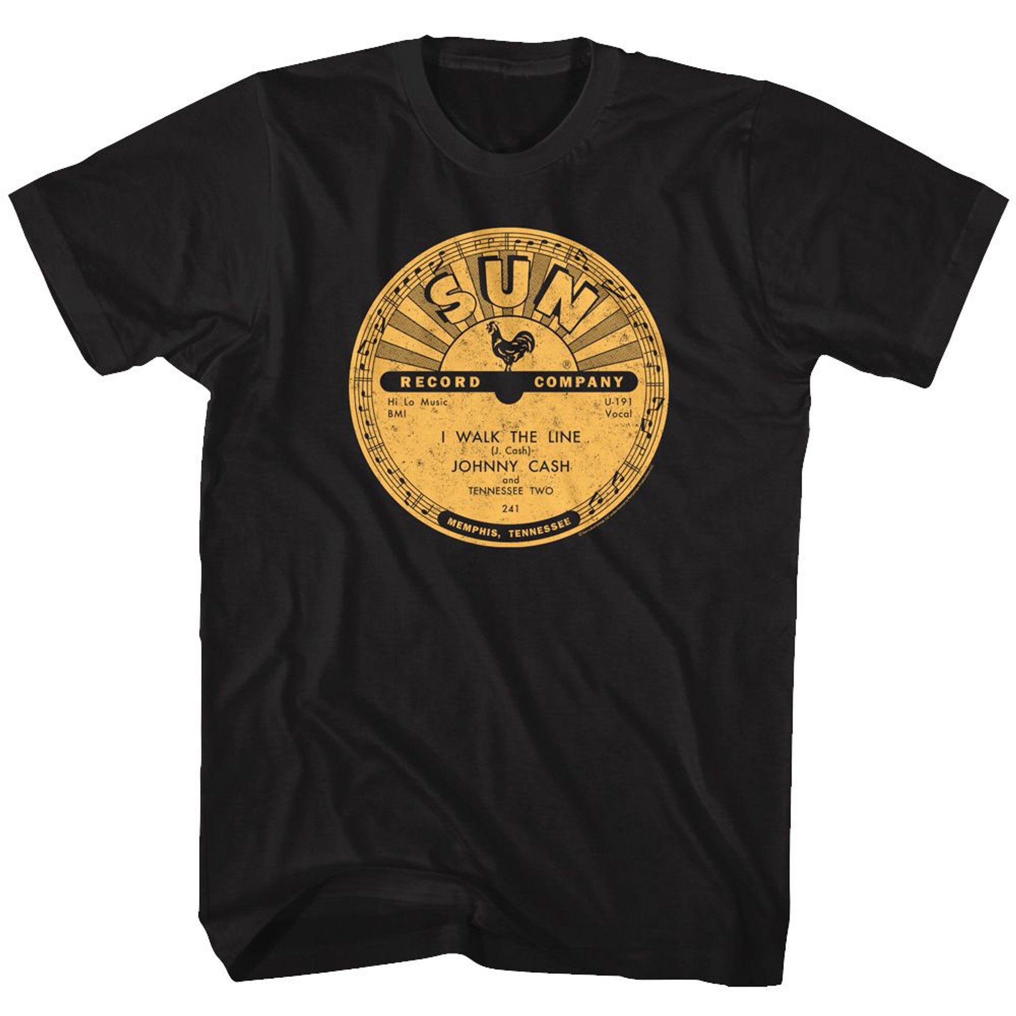 Johnny Cash Sun Records T-Shirt – Vinyl Revival Records