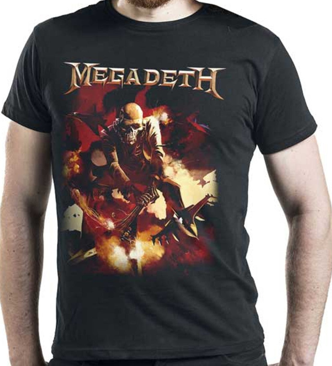 Megadeth Smash Guitar T-Shirt