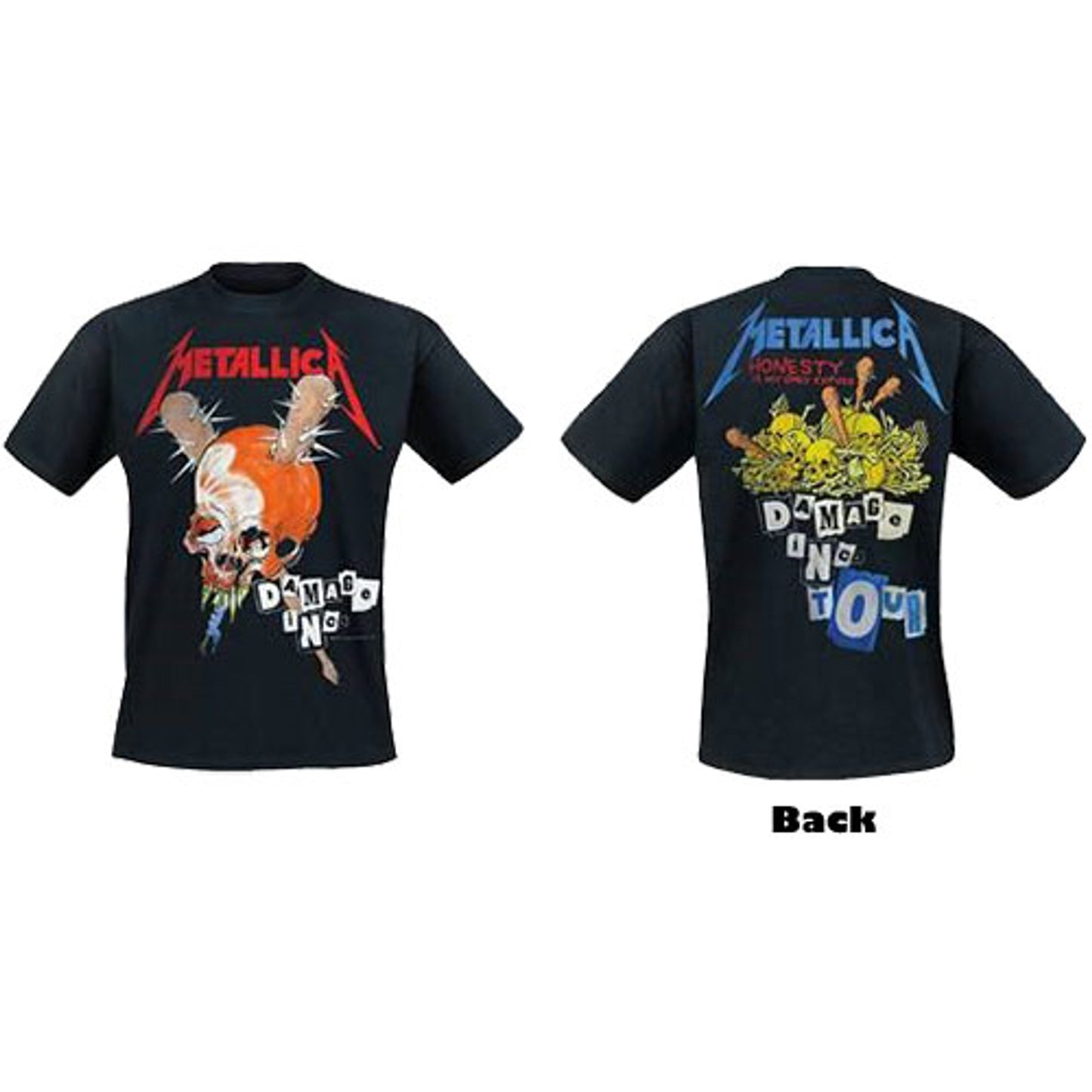 Metallica Damage Inc. Tour T-Shirt