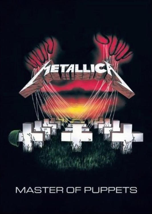 Metallica Master of Puppets Poster