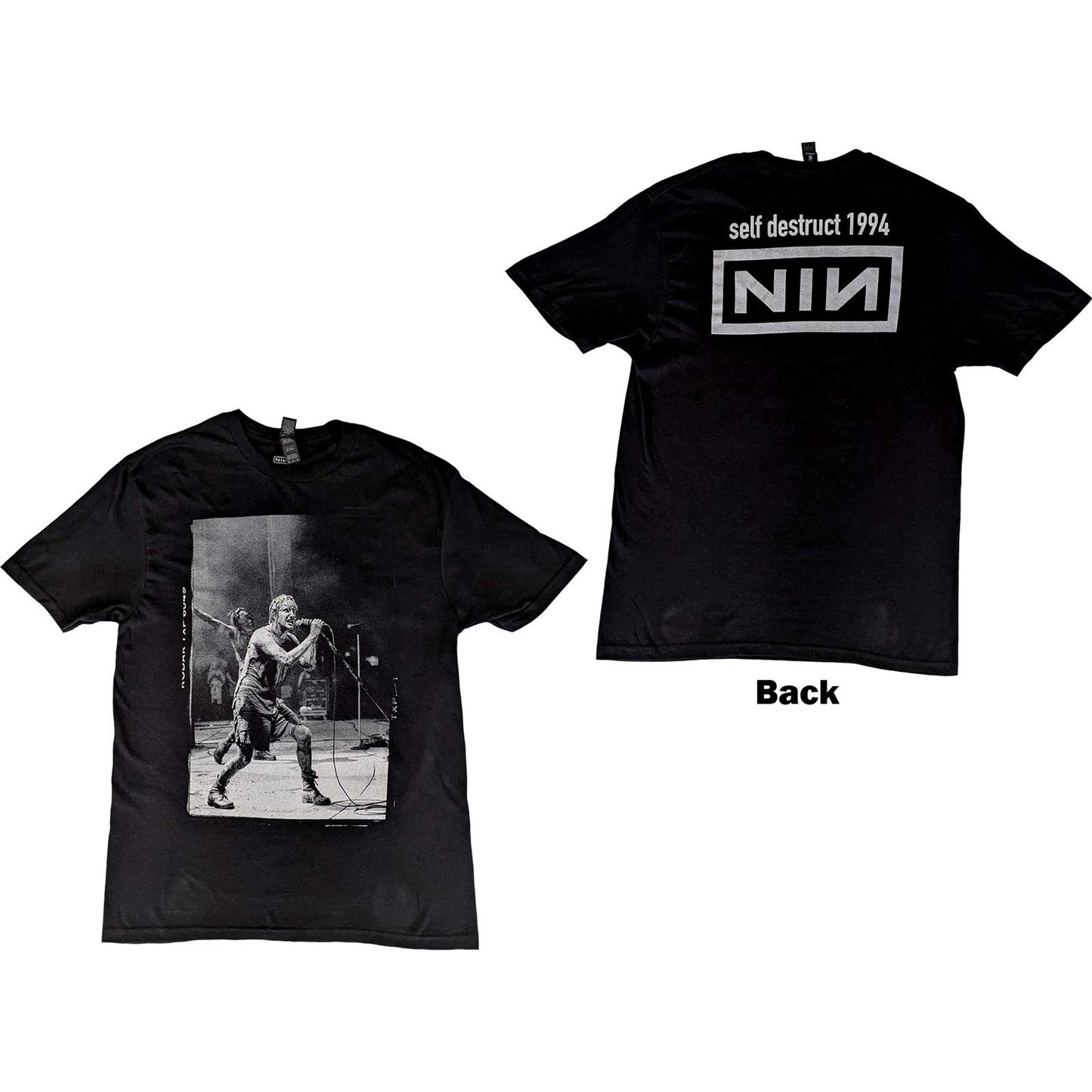 Nine Inch Nails Self Destruct 1994 T-Shirt