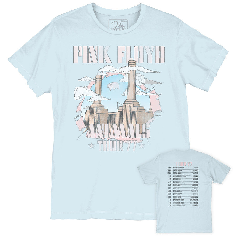 Pink Floyd Factory Animals Tour '77 Premium Vintage T-Shirt