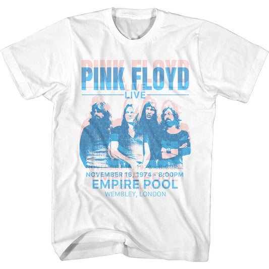 Pink Floyd Live Empire Pool 1974 T-Shirt