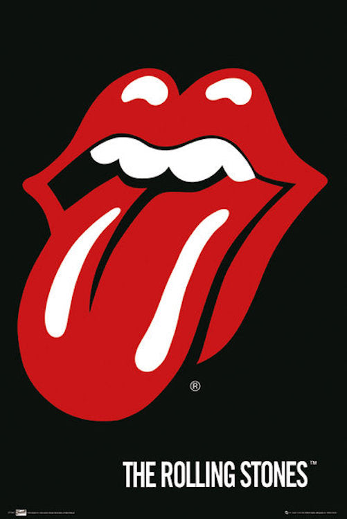 Rolling Stones Tongue Poster
