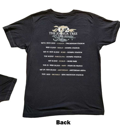 U2 The Joshua Tree Tour 2017 Europe T-Shirt