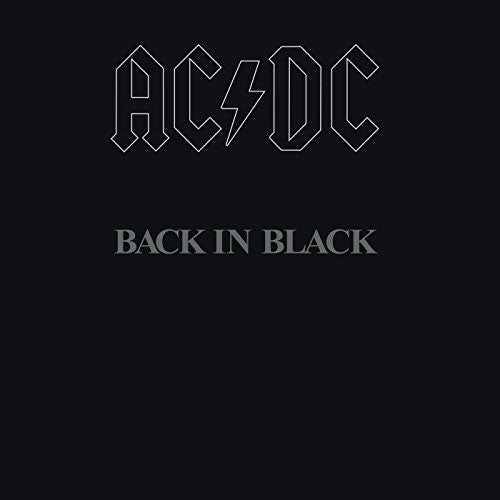 AC/DC Back in Black Vinyl Record Album