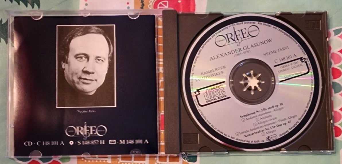 Alexander Glasunow Symphonie 2 Konzertwalzer 1 CD