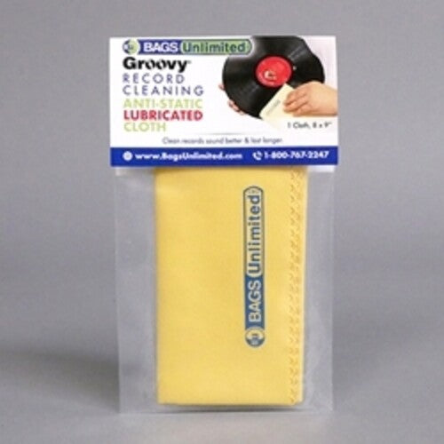 Bags Unlimited Groovy Record Cleaning Anti-Static Lubricated Cloth ASA2