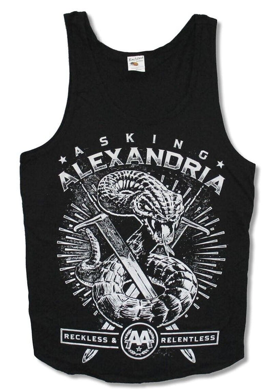 Asking Alexandria Reckless and Relentless Tank Top