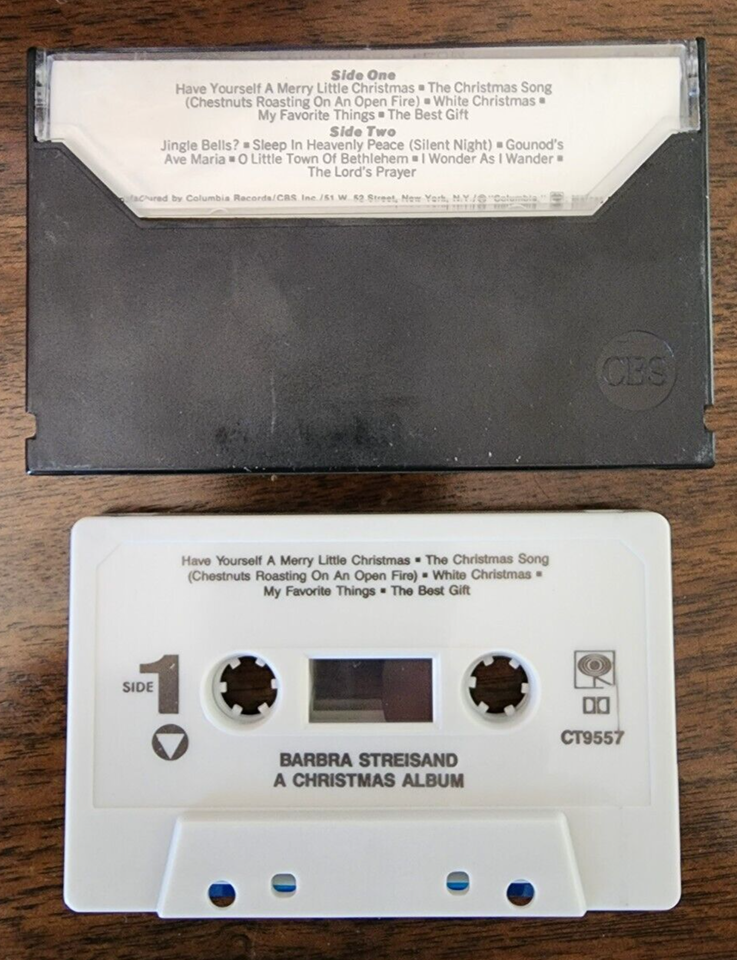 Barbra Streisand A Christmas Album Cassette Tape