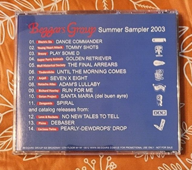 Beggars Group Summer Sampler 2003 CD