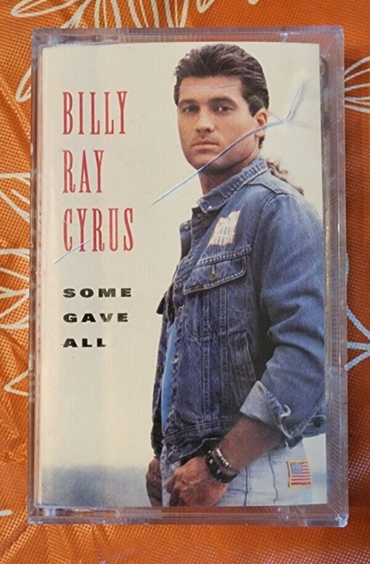 Billy Ray Cyrus Some Gave All Cassette Tape