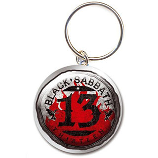 Black Sabbath 13 Keychain