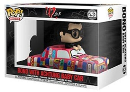 U2 Bono with Achtung Baby Car Funko Pop!