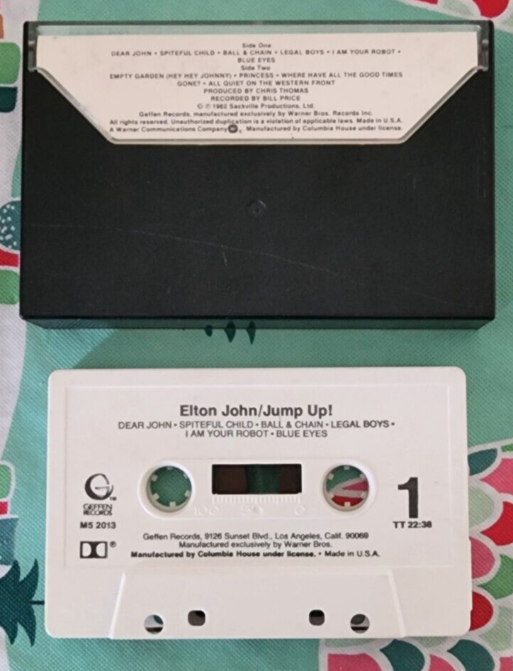 Elton John Jump Up Cassette Tape
