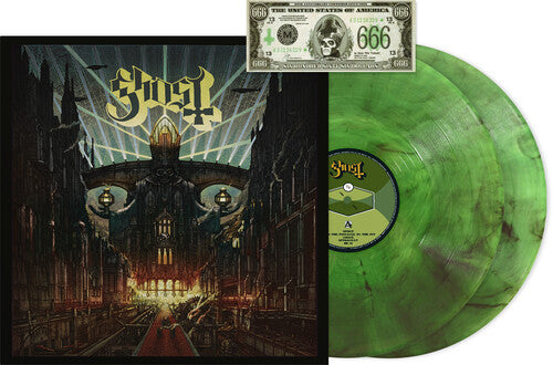 Ghost Meliora Deluxe Vinyl Record Album (Green Smoke)