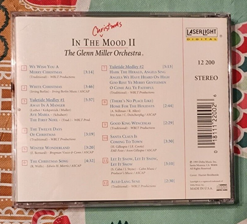 Glenn Miller Orchestra In The Christmas Mood II CD