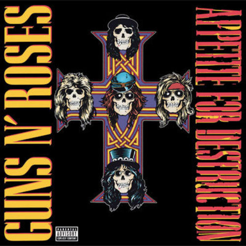 Guns N Roses Appetite For Destruction Vinyl Record Album