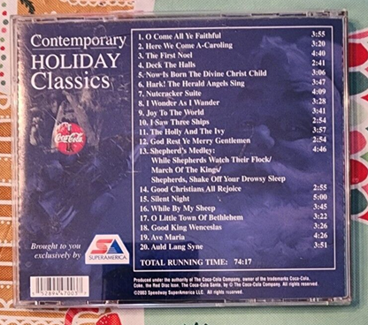 Contemporary Holiday Classics SuperAmerica Coca Cola CD