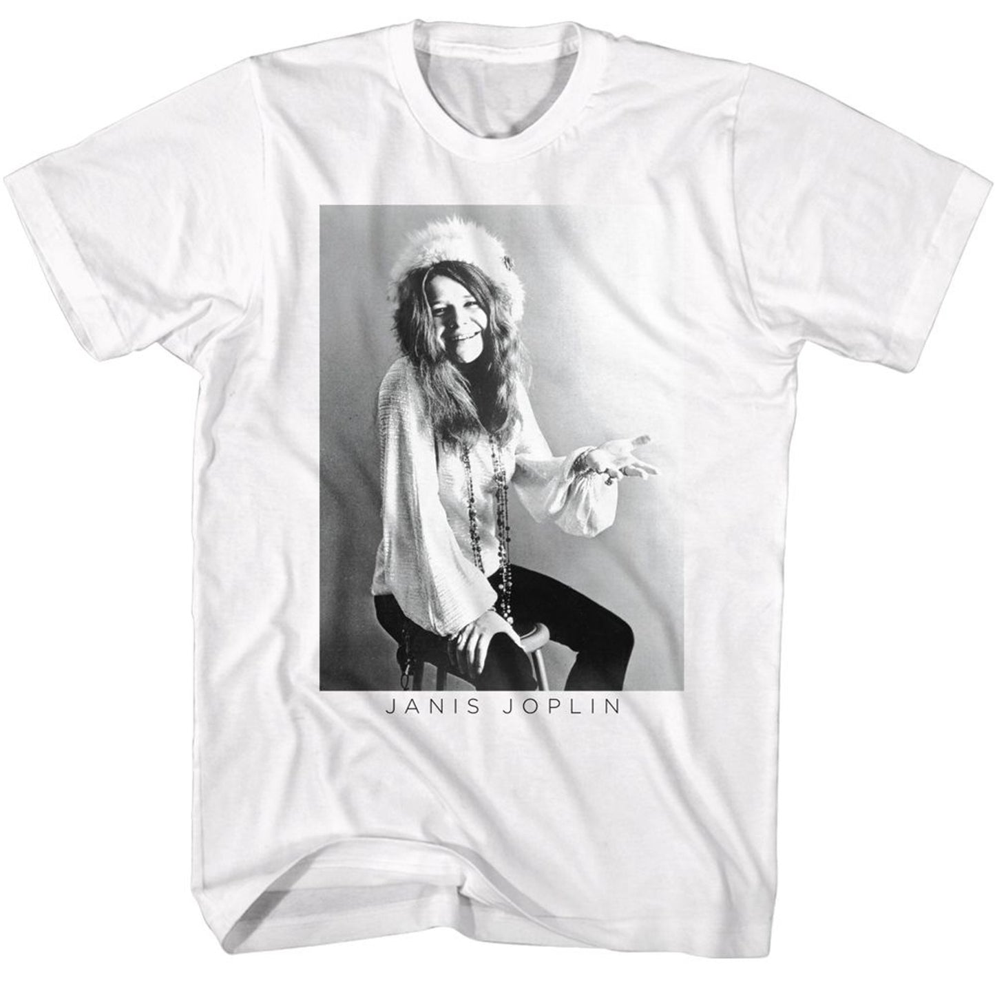 Janis Joplin Portrait T-Shirt