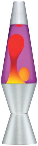 Lava Lamp 14.5" Yellow & Purple