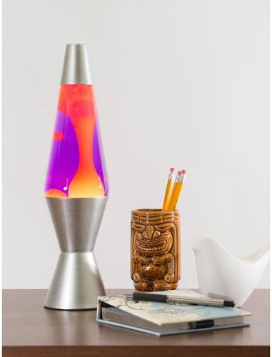 Lava Lamp 14.5" Yellow & Purple