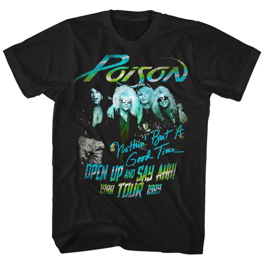 Poison Open Up and Say Ahh Tour T-Shirt