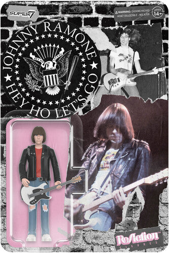 Ramones Johnny Ramone Super 7 Action Figure