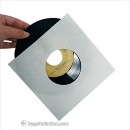 Bags Unlimited 7" 45 RPM Paper Record Sleeve -- 100 Count