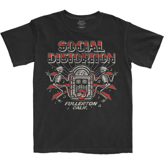 Social Distortion Jukebox Skelly T-Shirt