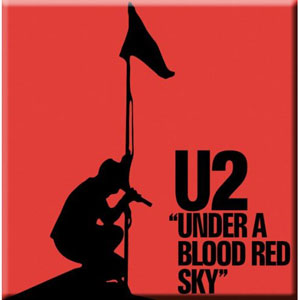 U2 Under A Blood Red Sky Fridge Magnet