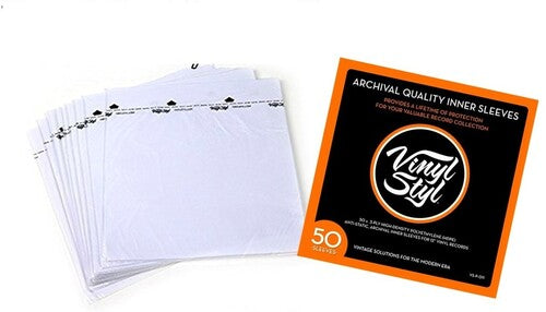 Vinyl Styl Archival Inner Record Sleeves 50 Count