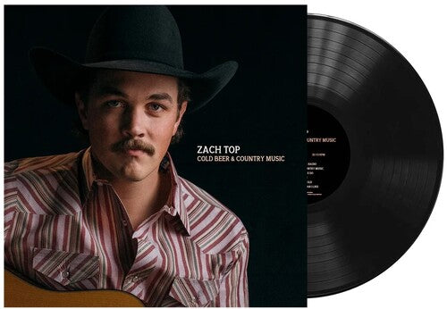 Zach Top Cold Beer and Country Music Vinyl Record Album